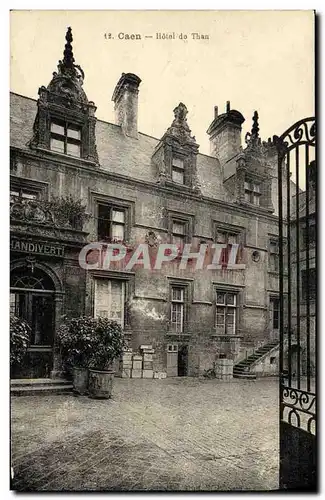 Cartes postales Caen Ancien L Hotel de Than