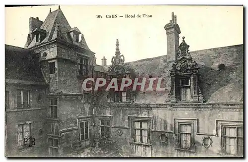 Cartes postales Caen Ancien Hotel de Than