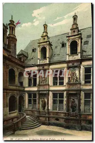 Ansichtskarte AK Caen Ancien Hotel de Valois