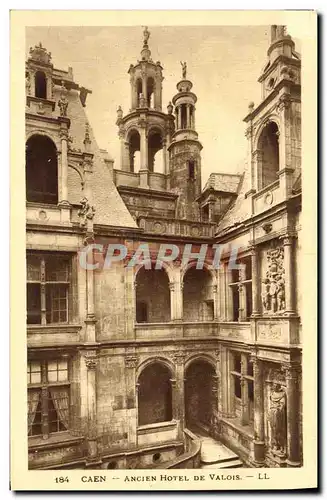 Ansichtskarte AK Caen Ancien Hotel de Valois