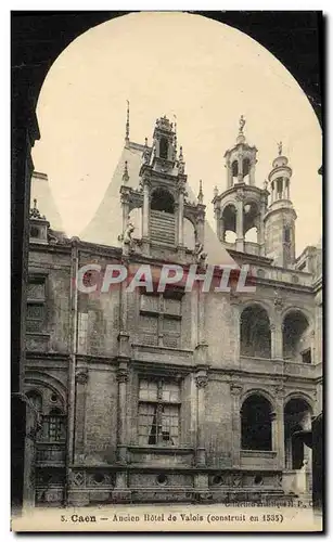 Ansichtskarte AK Caen Cour de la Bourse Ancien Hotel de Valois