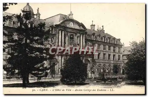 Ansichtskarte AK Caen L Hotel de Ville Ancien College des Eudistes