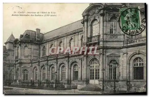 Ansichtskarte AK Caen Interieur de L Hotel de Ville Ancien seminaire des Eudistes