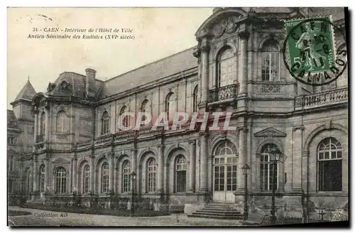 Cartes postales Caen Interieur de L Hotel de Ville Ancien seminaire des Eudistes