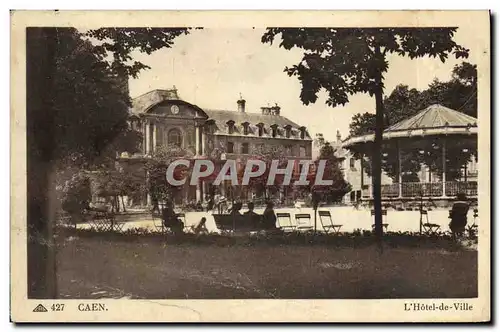 Cartes postales Caen L Hotel Ville