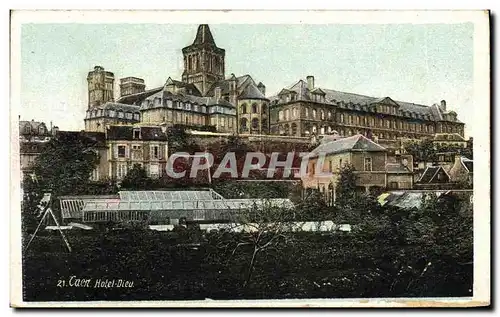 Cartes postales Caen L hotel Dieu