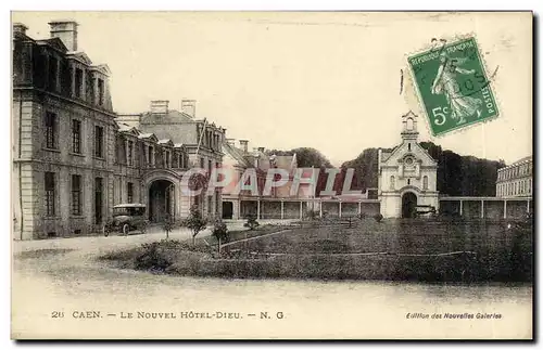 Cartes postales Caen Le Nouvel Hotel Dieu