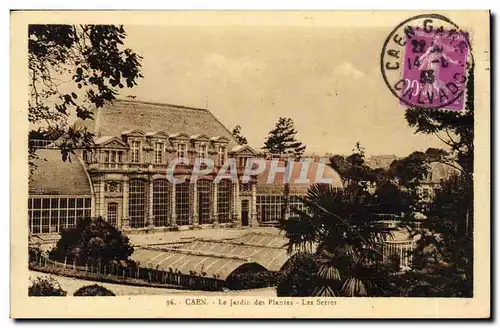 Cartes postales Caen Le Jardin de Plantes Les Serres