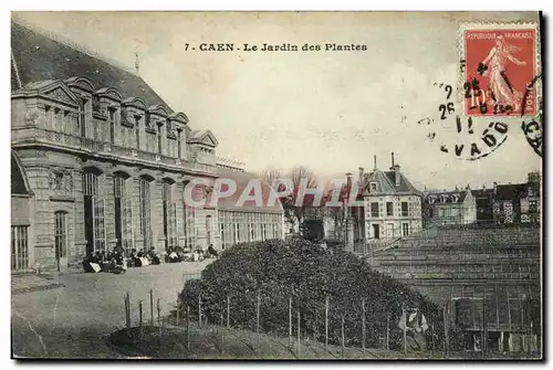 Cartes postales Caen Le Jardin des Plantes Jardinier