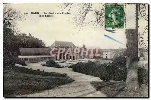 Cartes postales Caen Le Jardin des Plantes Les serres
