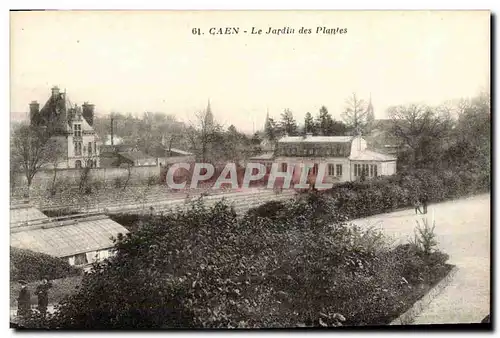 Ansichtskarte AK Caen Le Jardin des Plantes