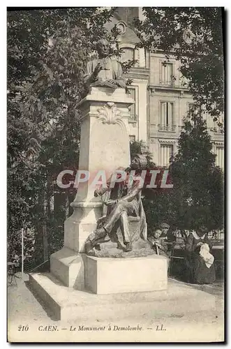 Cartes postales Caen Monument a Demolombe