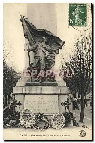 Ansichtskarte AK Caen Monument des Mobiles du Calvados