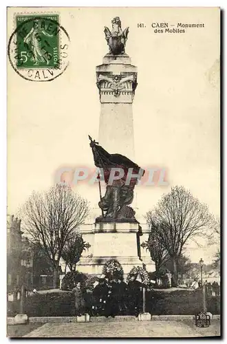 Ansichtskarte AK Caen Monument des Mobiles