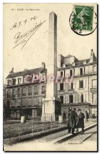 Cartes postales Caen La pyramide