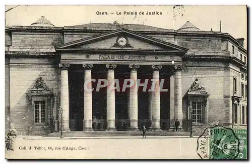 Ansichtskarte AK Caen Le Palais de Justice