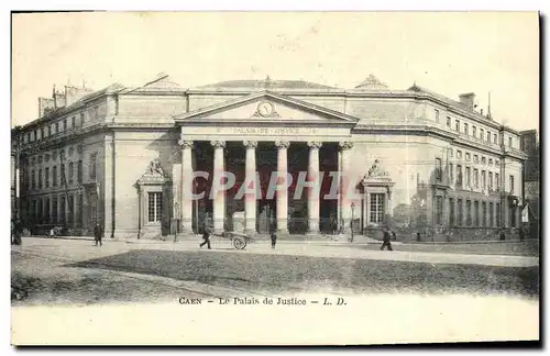 Cartes postales Caen Le Palais de Justice