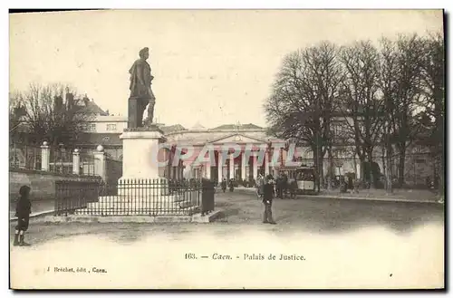 Ansichtskarte AK Caen Le Palais de Justice