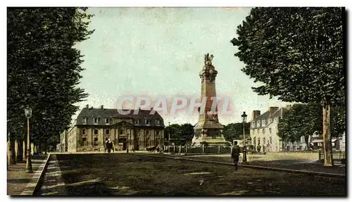 Ansichtskarte AK Caen Place Alexandre III Le Monument aux Mobiles