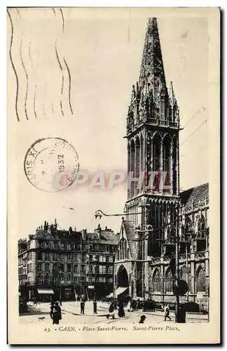 Cartes postales Caen Place Saint Pierre