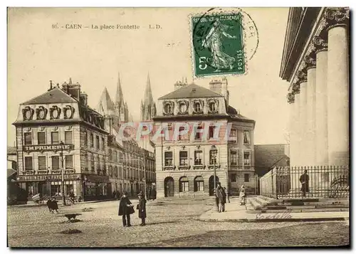 Cartes postales Caen La Place Fonlette