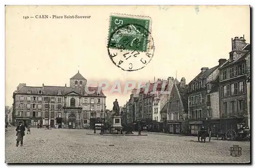 Cartes postales Caen Place Saint Sauveur