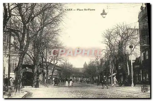 Cartes postales Caen La Place St Pierre