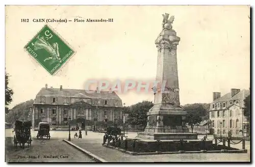 Cartes postales Caen Place Alexandre III