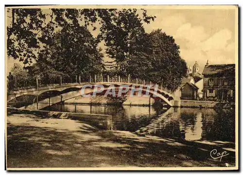 Cartes postales Caen La passerelle