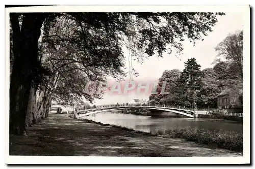 Moderne Karte Caen La Nouvelle Passerelle sur L Orne