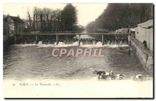 Cartes postales Caen La Passerelle Lavandieres