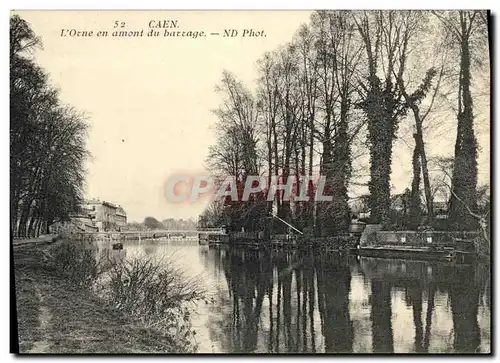 Cartes postales Caen L Orne en Amont du Barrage