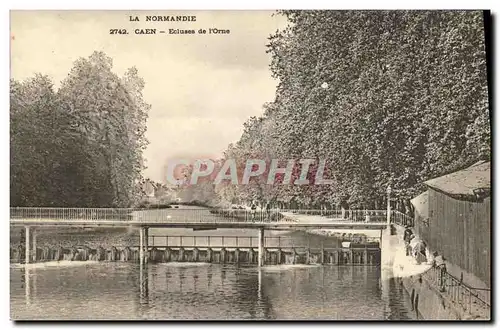 Cartes postales Caen Ecluses de L Orne