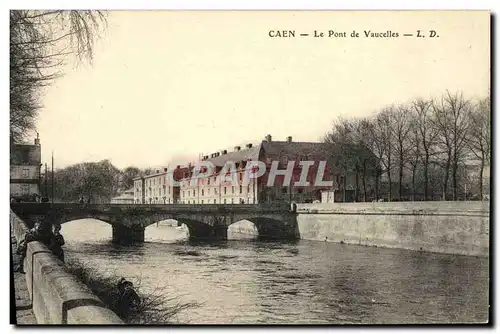 Ansichtskarte AK Caen Le Pont de Vaucelles