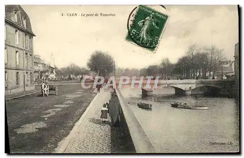 Cartes postales Caen Le Pont de Vancelles