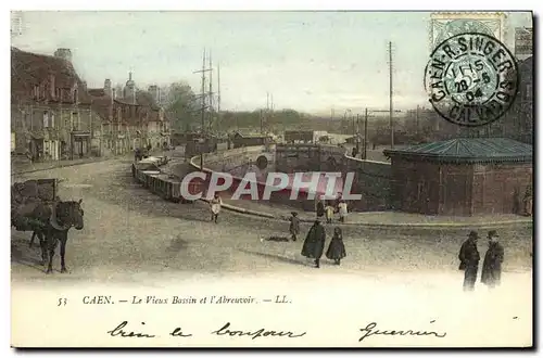 Cartes postales Caen Le Vieux Bassin et L Abreuvoir