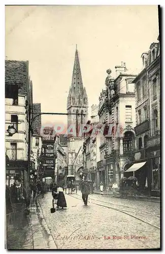 Cartes postales Caen La Rue St Pierre