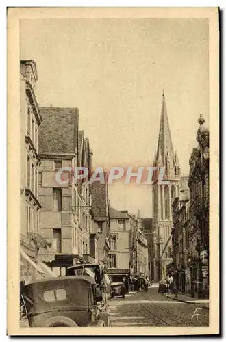 Cartes postales Caen Rue St Pierre