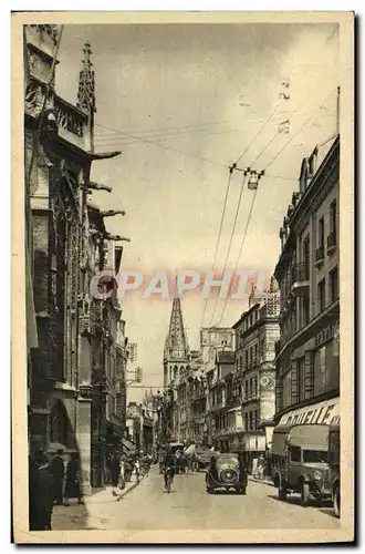 Cartes postales Caen La Rue St Pierre