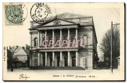 Cartes postales Caen Le Theatre