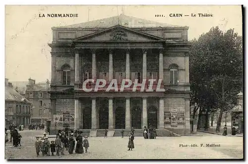 Cartes postales Caen Le Theatre