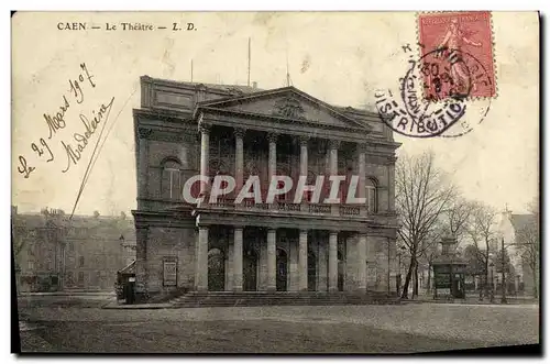 Cartes postales Caen Le Theatre