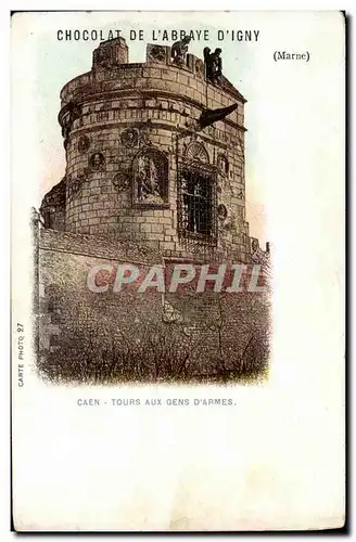 Cartes postales Caen La Tour Aux Gens D Armes