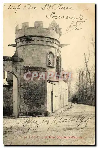 Cartes postales Caen La Tour des Gens D Armes