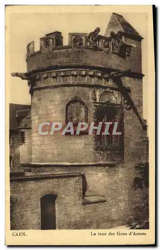 Cartes postales Caen La Tour des Gens d Armes