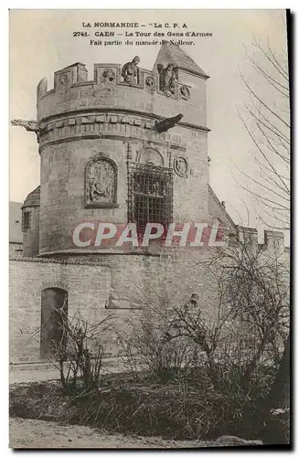 Cartes postales Caen La Tour des Gens d Armes