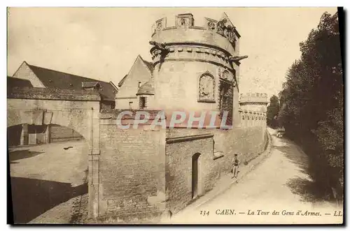 Cartes postales Caen La Tour des Gens d Armes