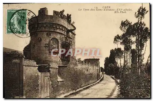 Cartes postales Caen La Tour des Gens d Armes