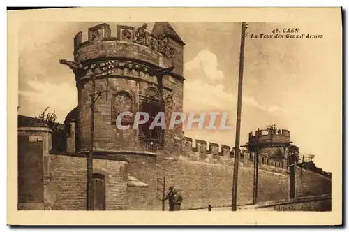 Cartes postales Caen La Tour des Gens d Armes