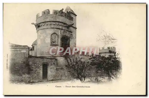 Cartes postales Caen La Tour des Gendarmes